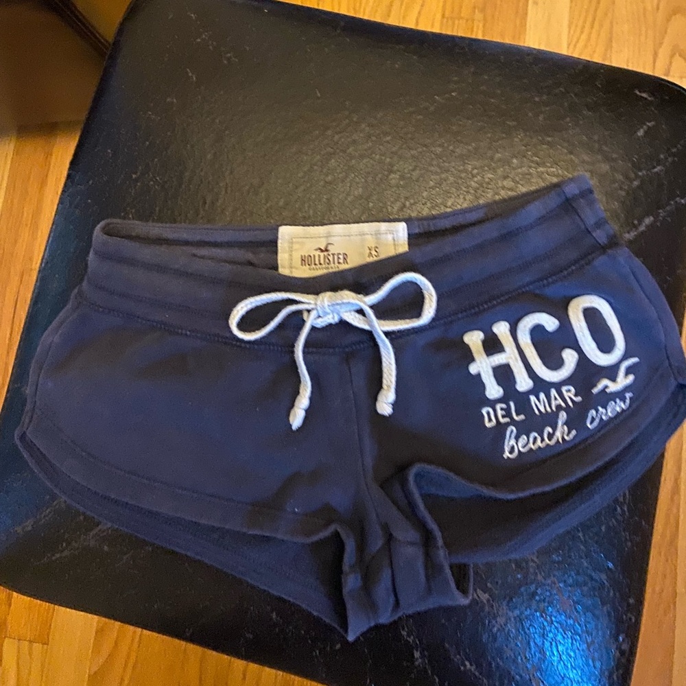 Hollister Y2K Navy Gym Shorts